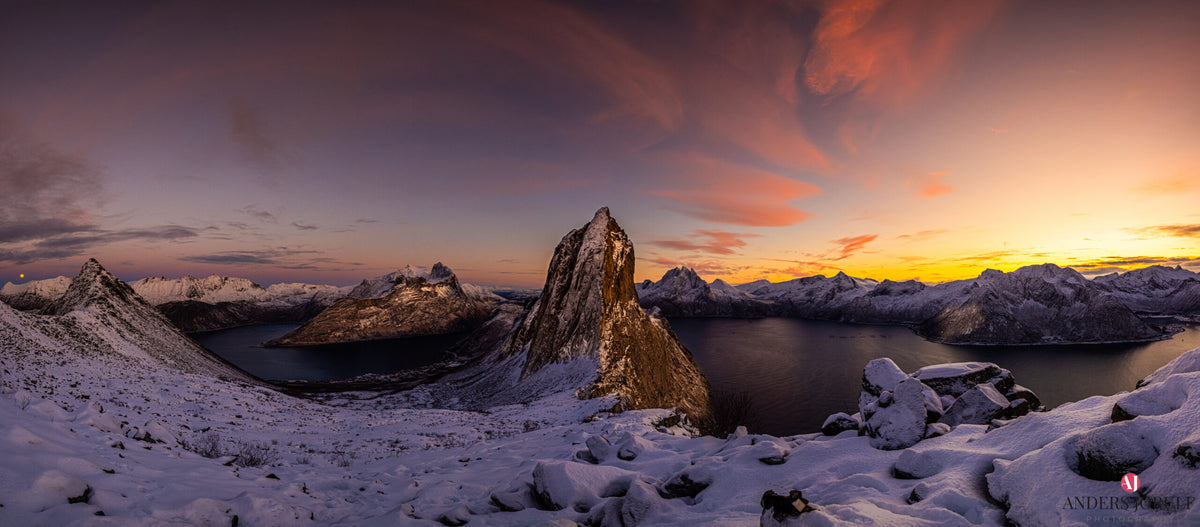 Senja, Norway – Fine Art Print 70 × 100 cm av Anders Jorulf