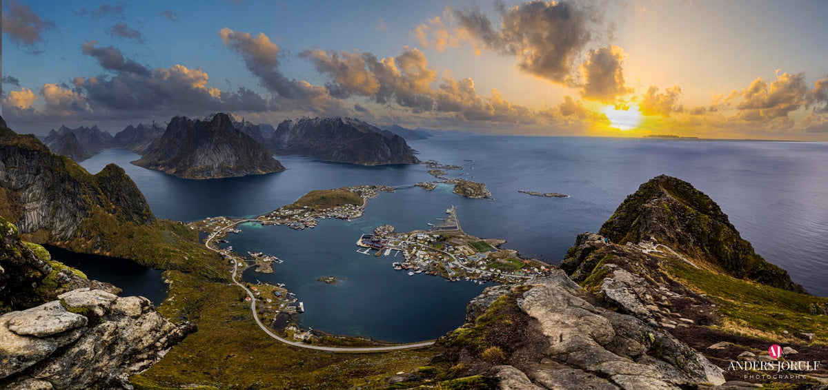 Lofoten, Norway – Fine Art Print 70 × 100 cm av Anders Jorulf