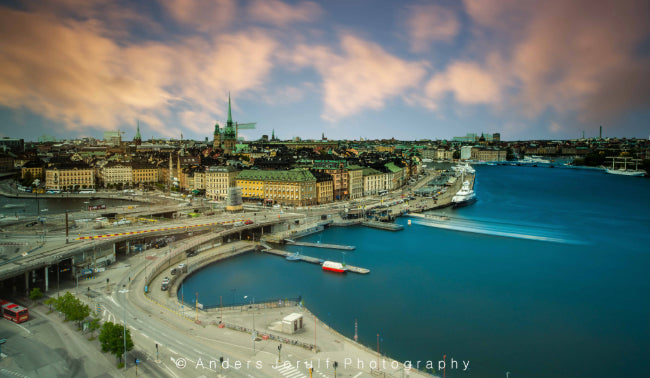 Stockholm, Sweden – Fine Art Print 70 × 100 cm av Anders Jorulf