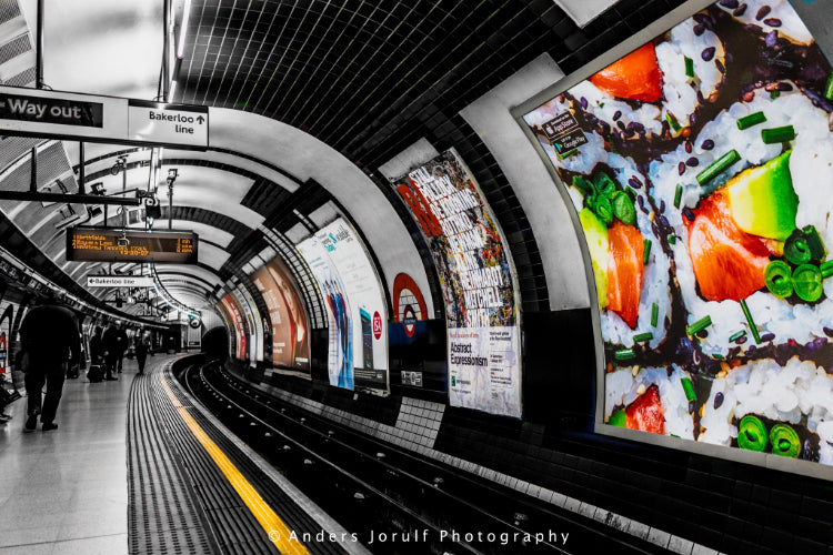 London, UK – Fine Art Print 70 × 100 cm av Anders Jorulf
