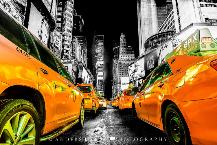NYC, USA – Fine Art Print 70 × 100 cm av Anders Jorulf